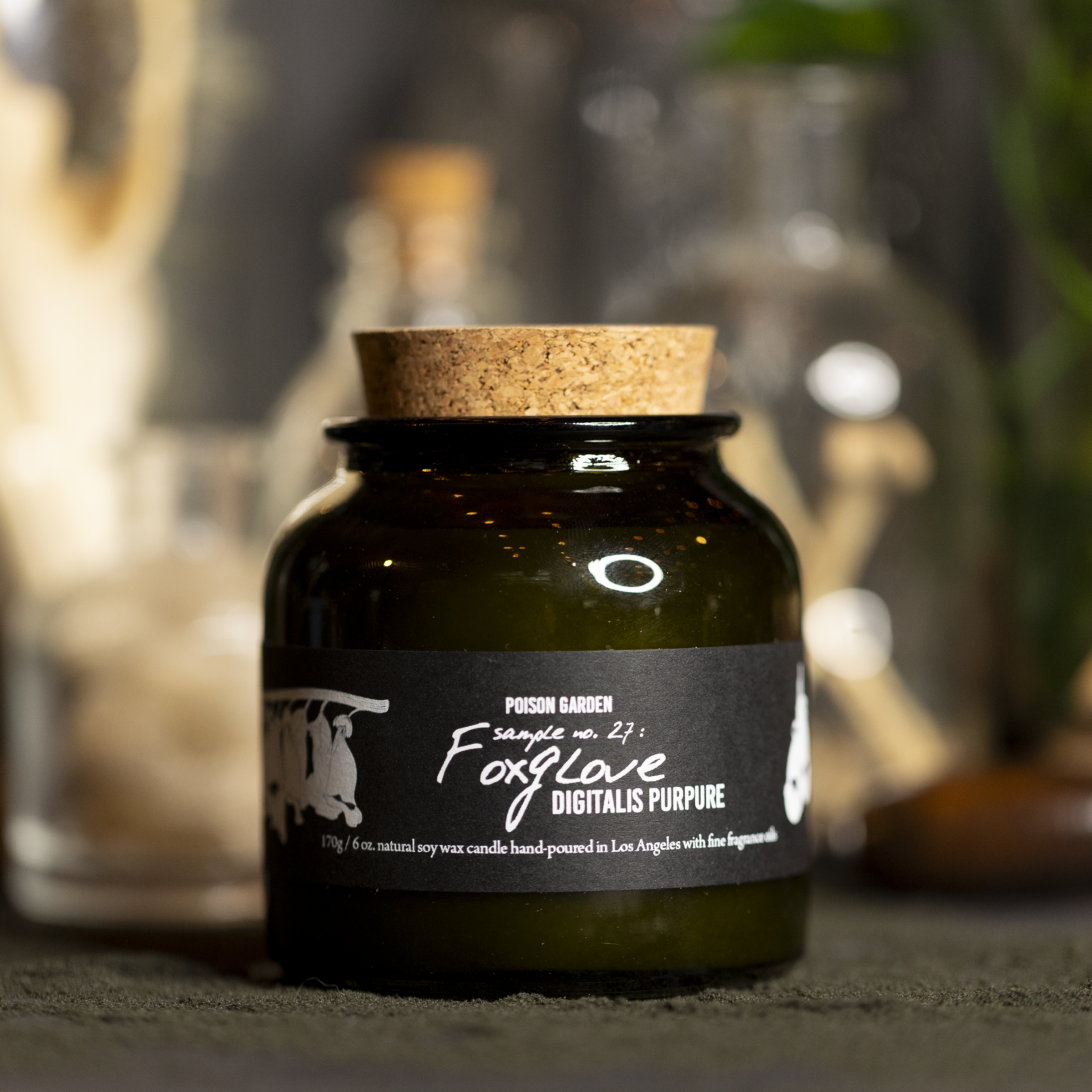Botany: Poison Garden ~ Foxglove 💮 - Cantrip Candles
